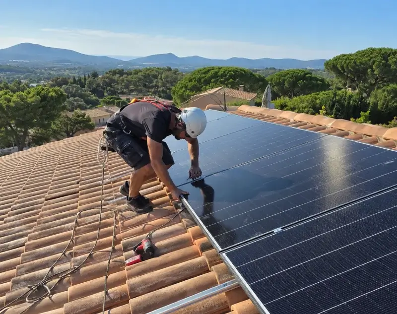Installateur panneaux solaires Saint-Jean-de-Tholome — pose photovoltaïque sur toiture