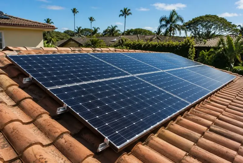 Installation de panneaux solaires à Saint-Jean-de-Tholome